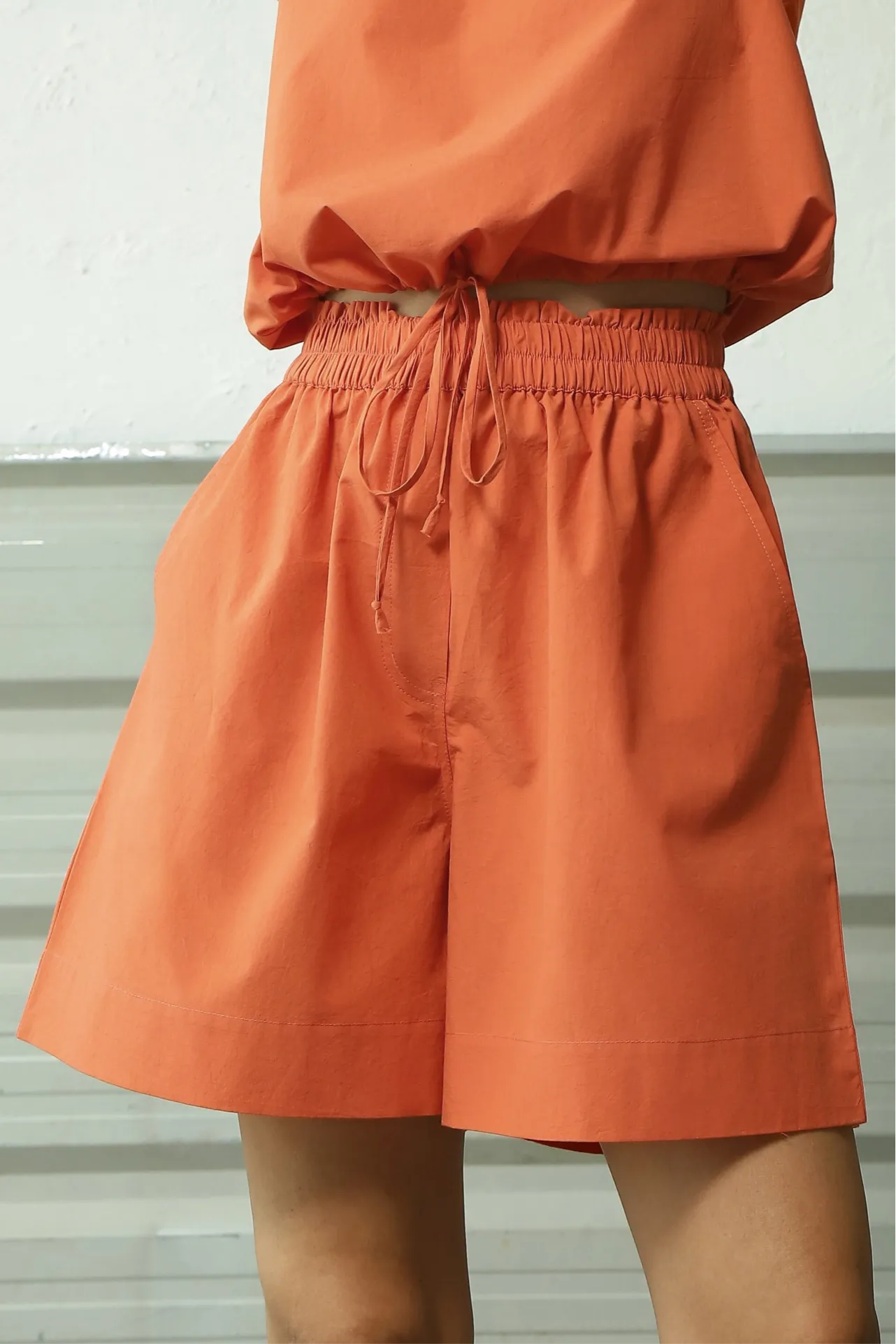 Sunset Vista Cotton Shorts