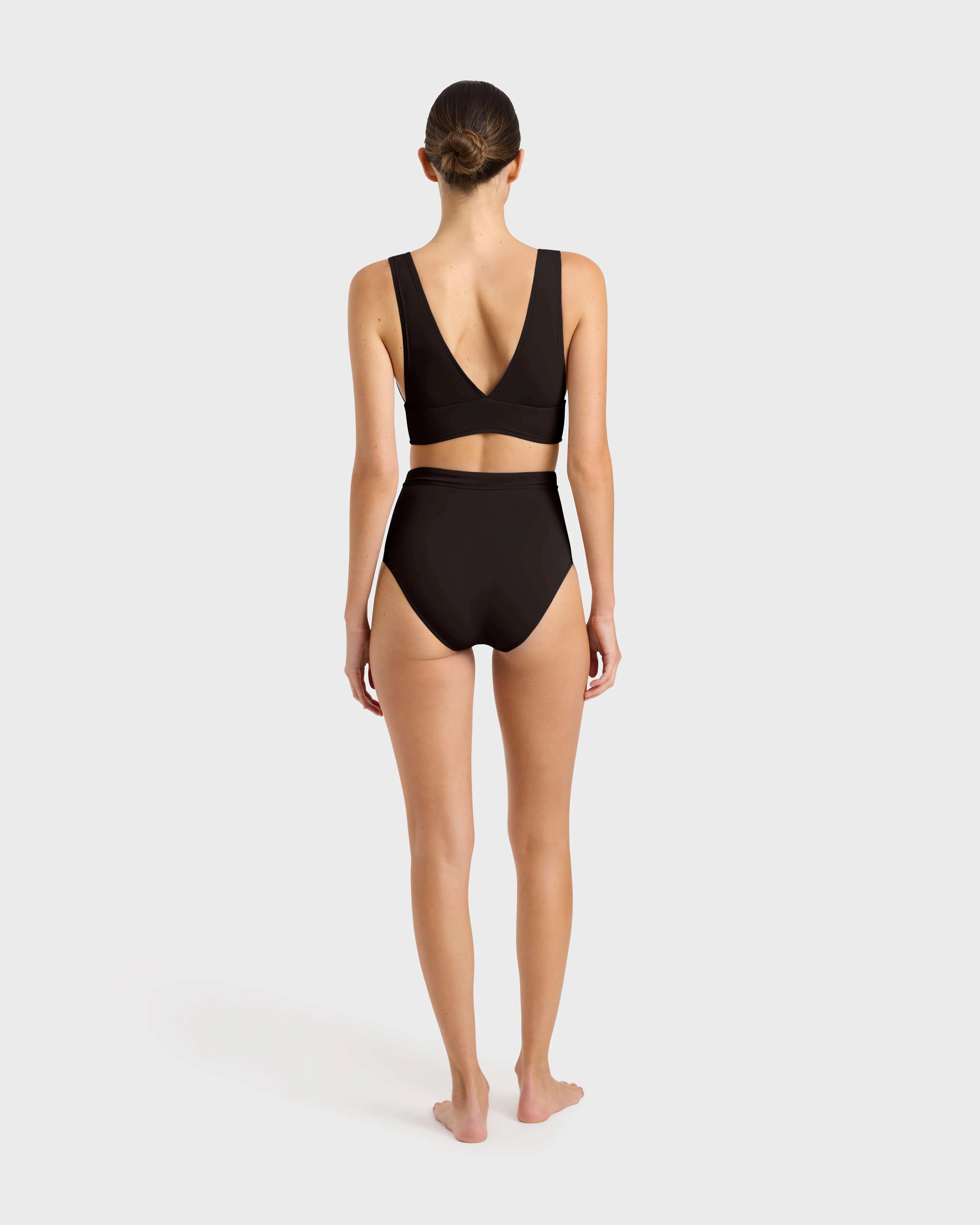 Talia Bikini Bottom - Black (Singuleur)