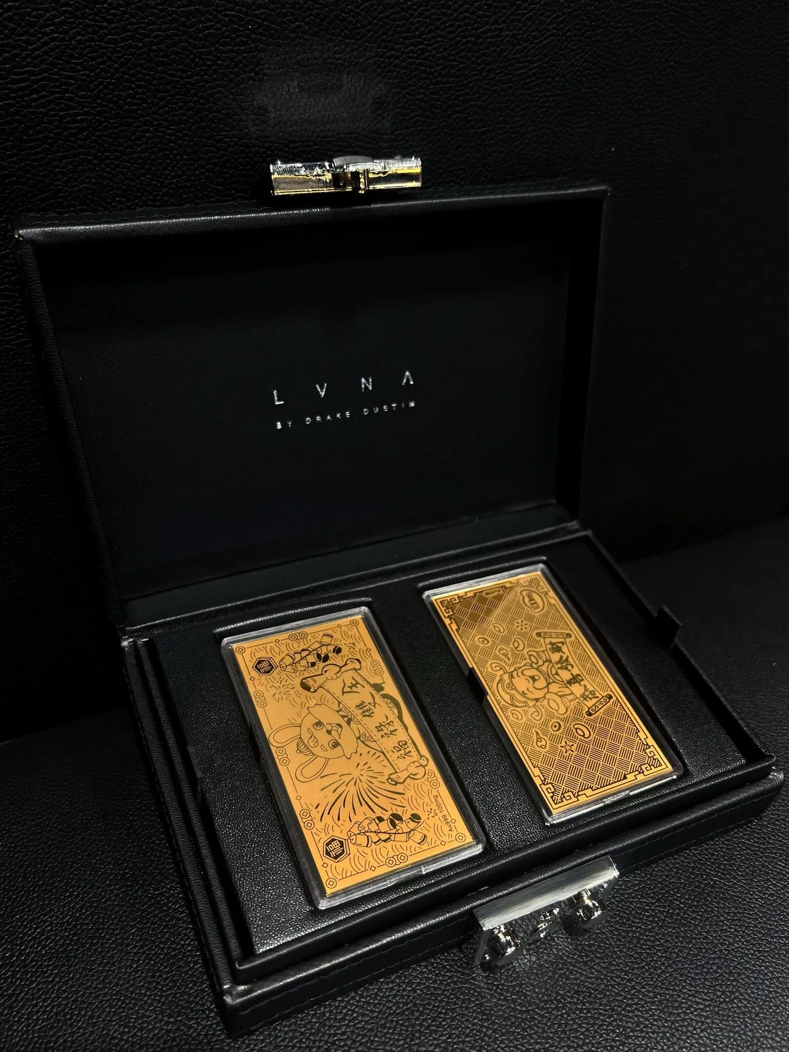 THE VAULT | The LVNA 24kt Gold Bar  Luxury Trunk #GOLD2024