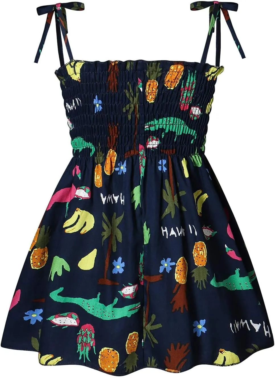 Toddler Baby Girls Summer Dress Ruffle Straps Princess Sundress Floral Printed Casual Beach Holiday Sleeveless Dress