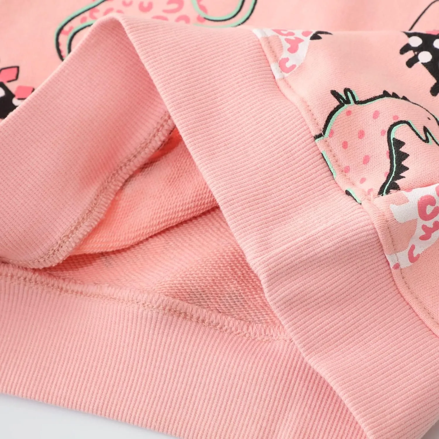 Toddler Baby Girls Sweatshirts Kids Winter Clothes Casual Long Sleeve Shirts Crewneck Pullover Sweater Tops 2T-7T