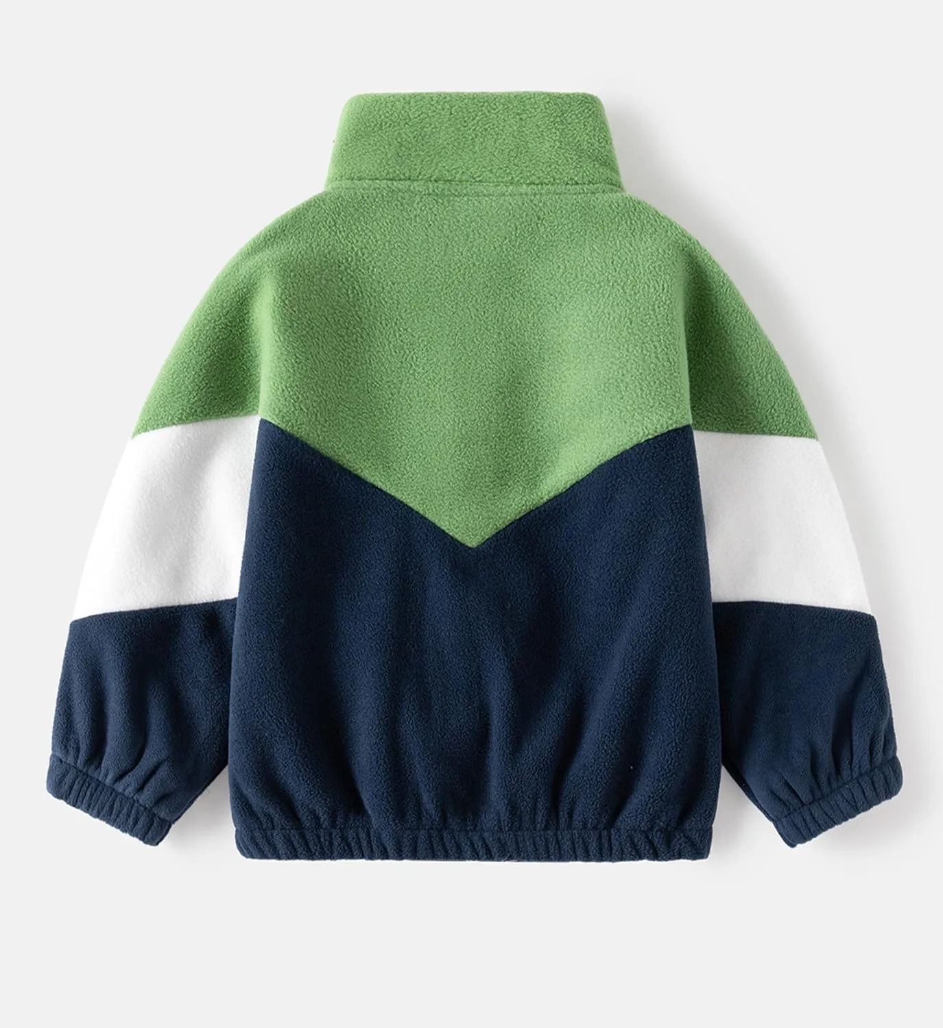 Toddler Boys Fleece Jacket Spring Fall Lightweight Coat Printed Full Zipper Outerwear