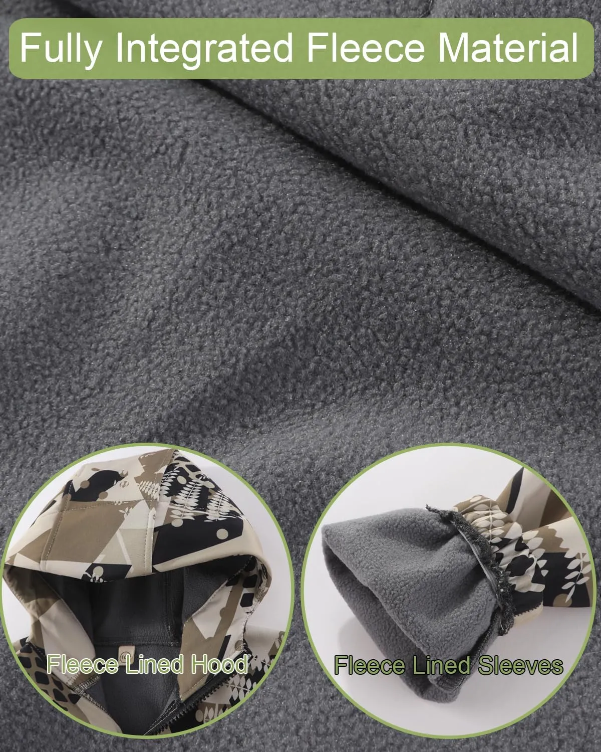 Toddler Boys Girls Fleece Lined Jacket Zip Up Hoodie, Camouflage Outerwear Windbreaker Spring Fall Jackets for Kids
