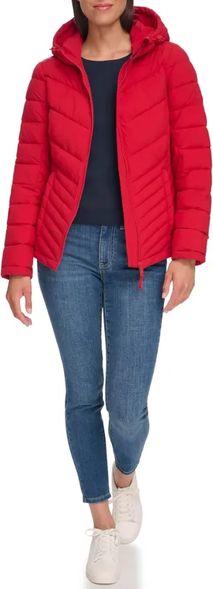 Tommy Hilfiger Women's Every Day Essential Lightweight Puffer