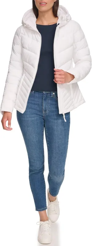 Tommy Hilfiger Women's Every Day Essential Lightweight Puffer
