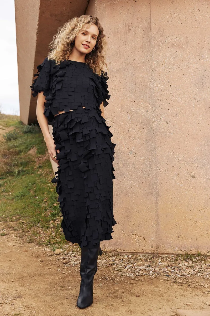 Trina Turk Dita Skirt in Black
