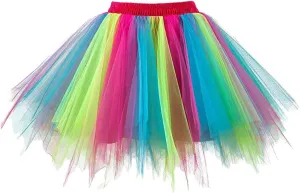 Tulle Skirts Tutu Dress for Women Princess Skirt Fluffy Prom Party Skirt Petticoat Skirt Studio Photography Skirt