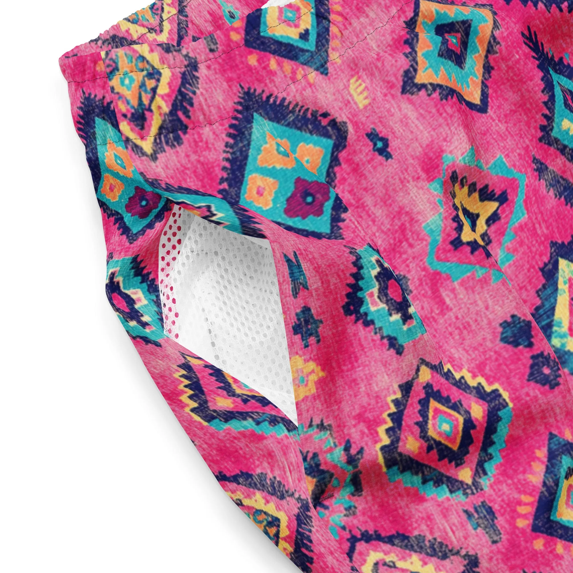 Turkish Kilim Recycled Men's Swim Trunks