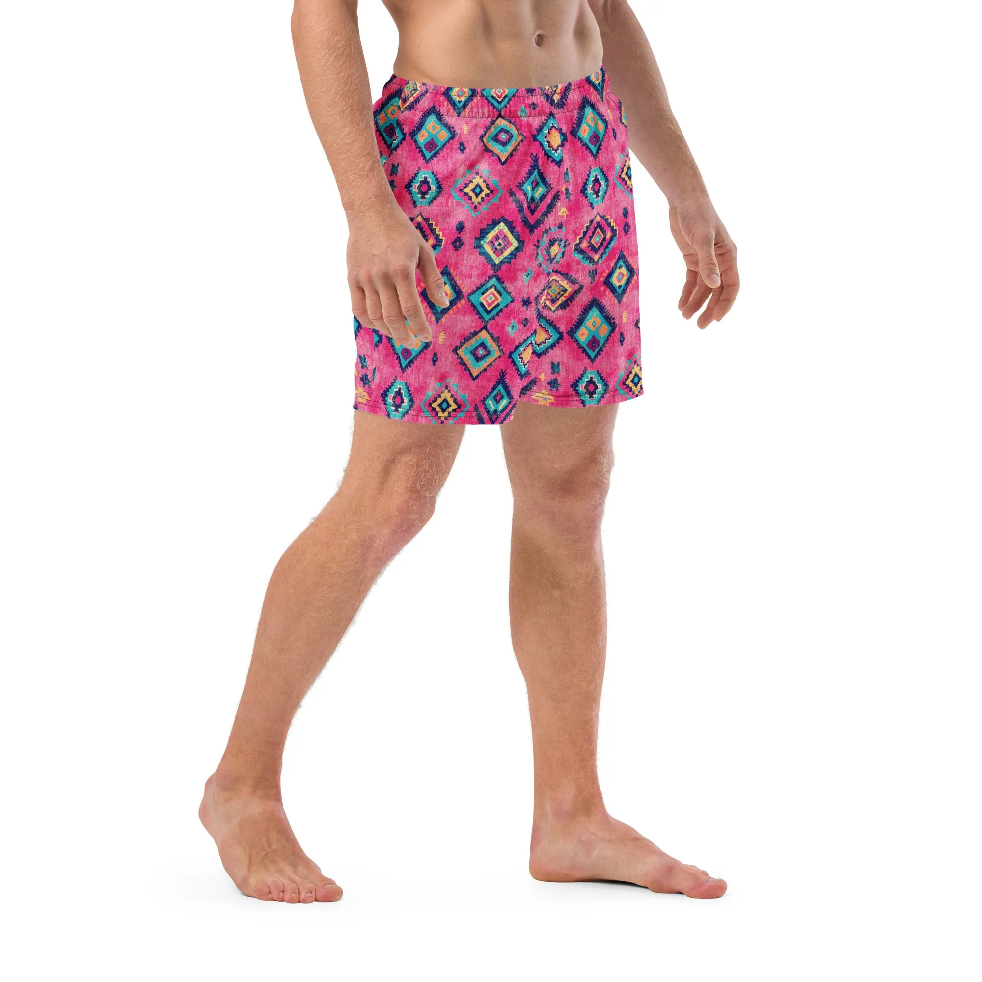 Turkish Kilim Recycled Men's Swim Trunks