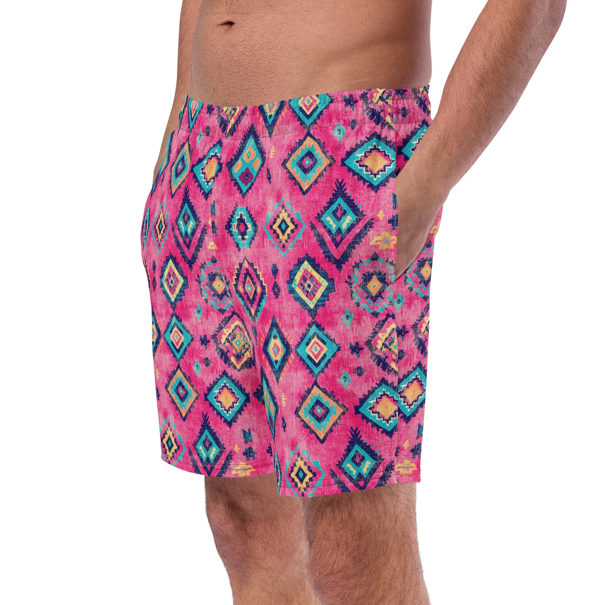 Turkish Kilim Recycled Men's Swim Trunks