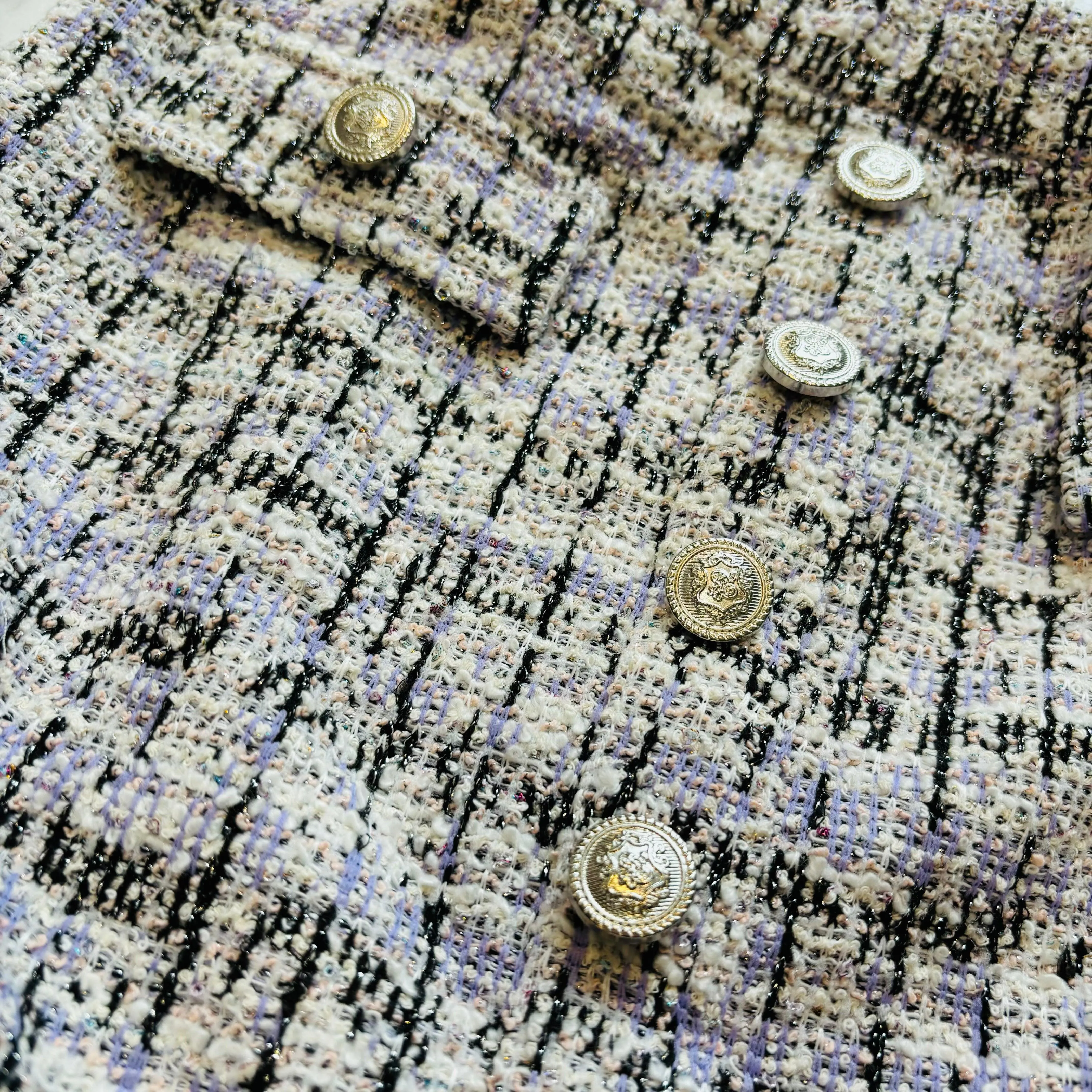 Tween Bottoms | Tweed Skirt | Flowers by Zoe
