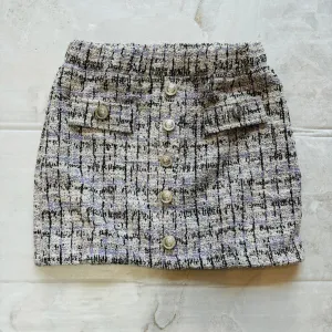 Tween Bottoms | Tweed Skirt | Flowers by Zoe