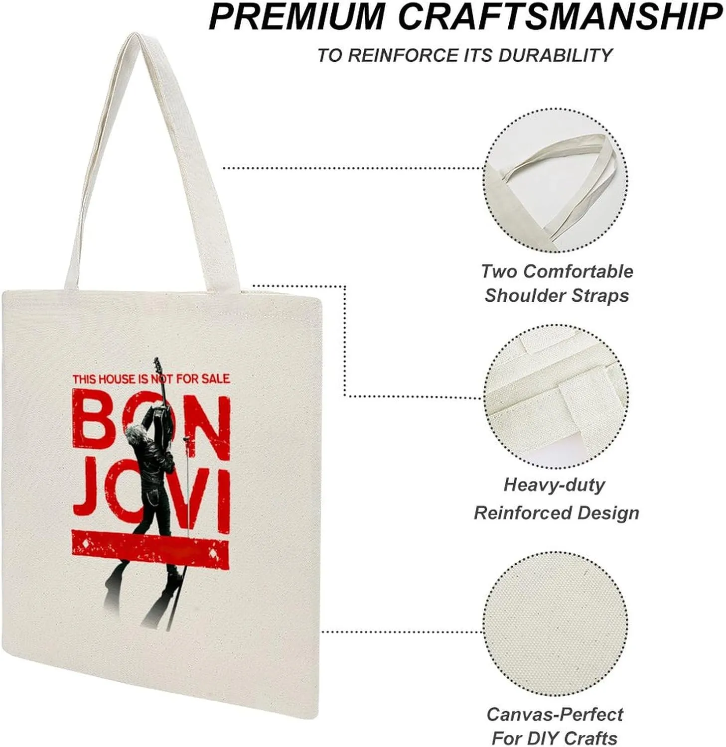 Unisex Basic Versatile Handbag Durable totebag