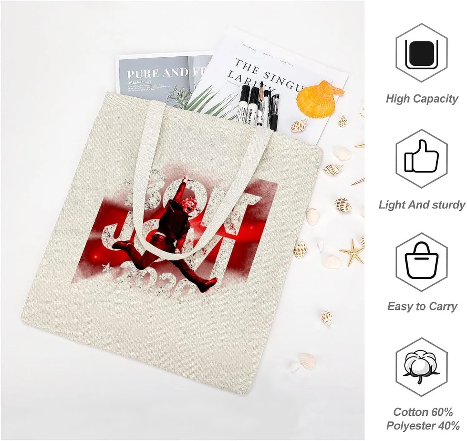 Unisex Basic Versatile Handbag Durable totebag