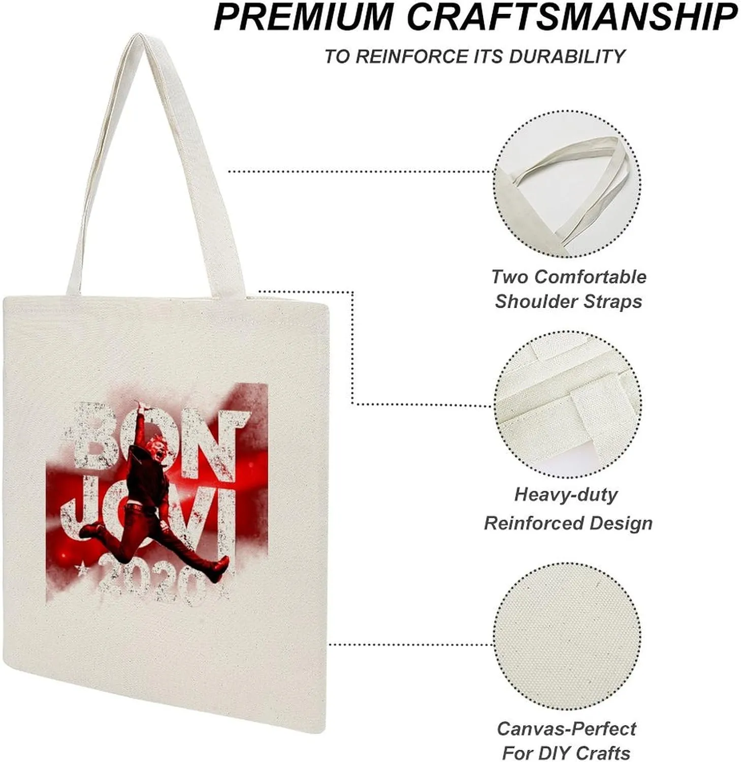 Unisex Basic Versatile Handbag Durable totebag