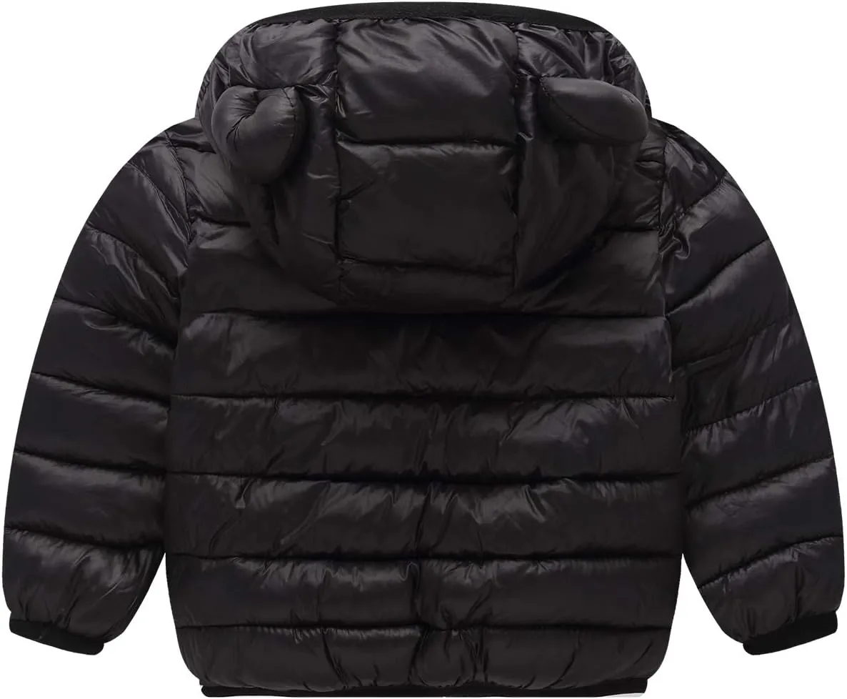 Unisex Little Boys Girls clothes Down Jacket Hoodie Coat Winter Warm Outerwear