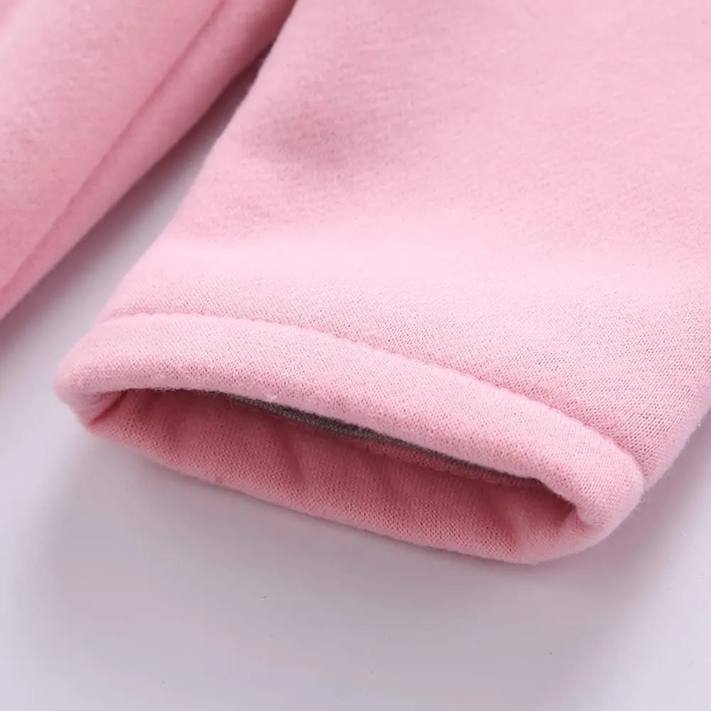 Urtrend Baby Girl's Toddler Kids Fall Winter Coat Jacket Outerwear Ears Hood Hoodie