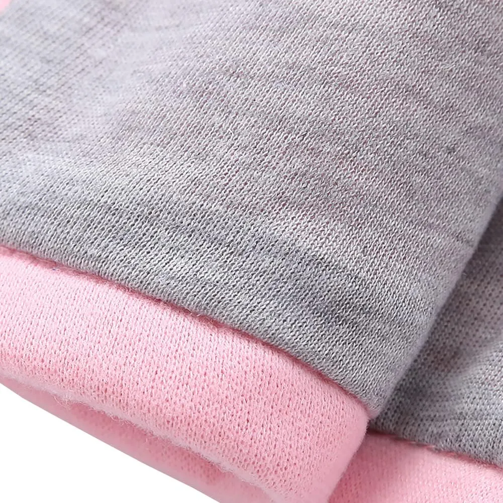 Urtrend Baby Girl's Toddler Kids Fall Winter Coat Jacket Outerwear Ears Hood Hoodie