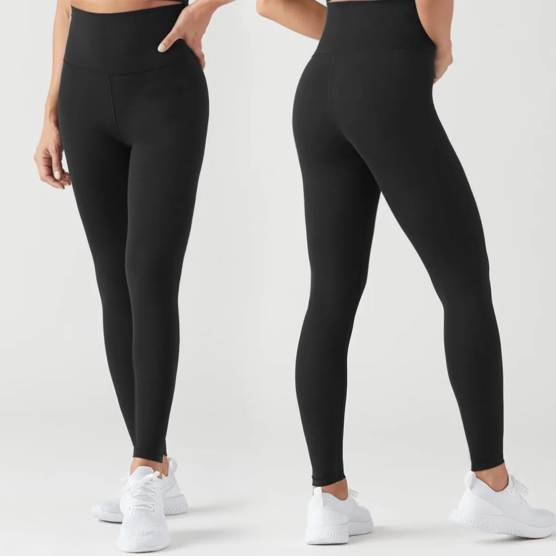 VALANDY High Waisted Leggings for Women Buttery Soft Stretchy Tummy Control Workout Yoga Running Pants One&Plus Size
