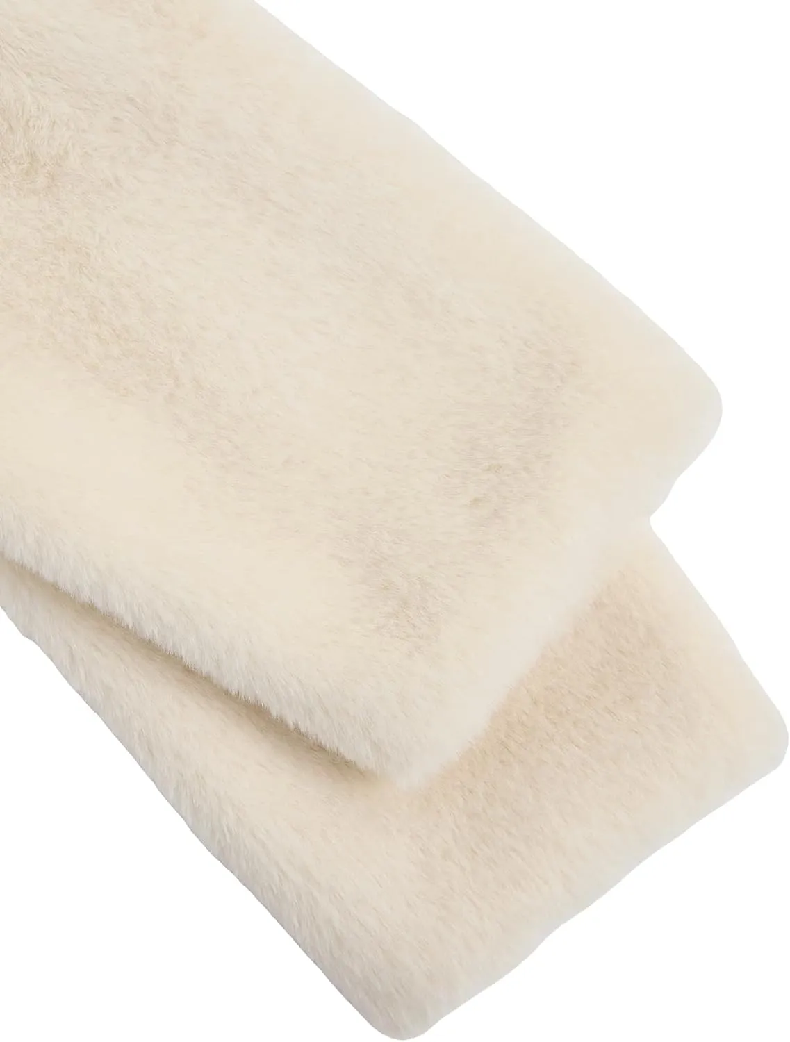 Verdusa Women's Open Front Long Sleeve Faux Fur Fuzzy Crop Jacket Outerwear Cardigan