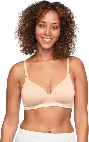Warner's Women's Blissful Benefits Super Soft Wireless Lightly Lined Comfort Bra Rm1691w