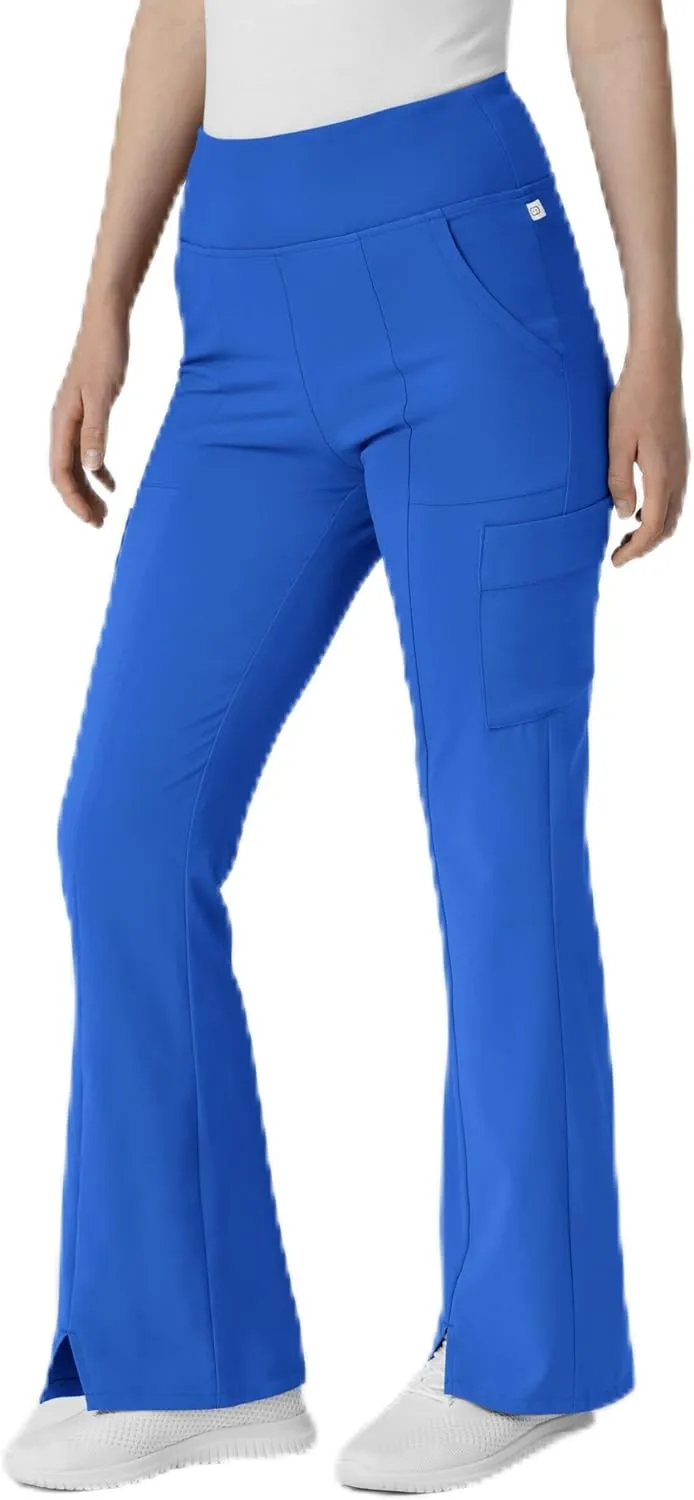 Wink Women's Cargo Flare Scrub Pant