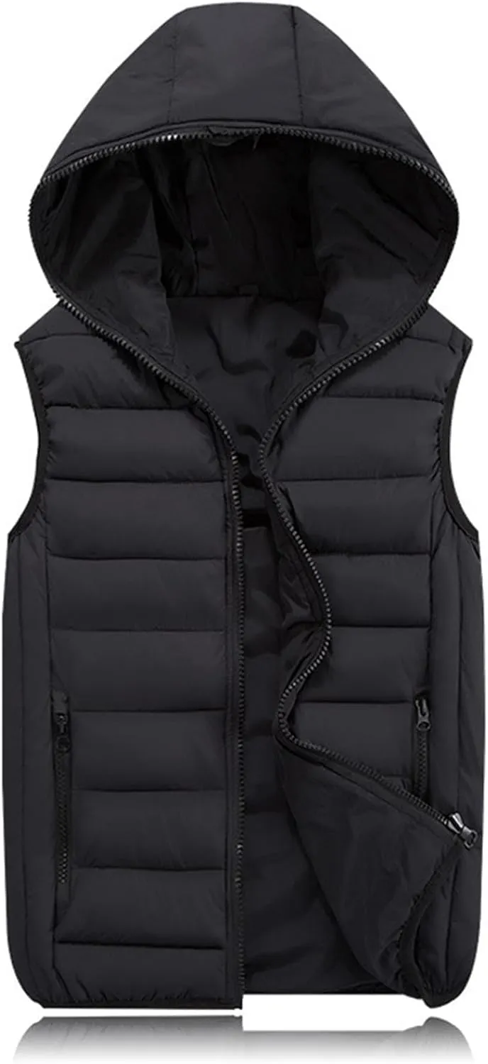 Winter Mens Jacket Sleeveless Vest Male Cotton-Padded Thicken Vest Men Waistcoat Jackets Clothing