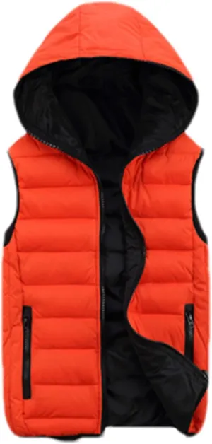 Winter Mens Jacket Sleeveless Vest Male Cotton-Padded Thicken Vest Men Waistcoat Jackets Clothing