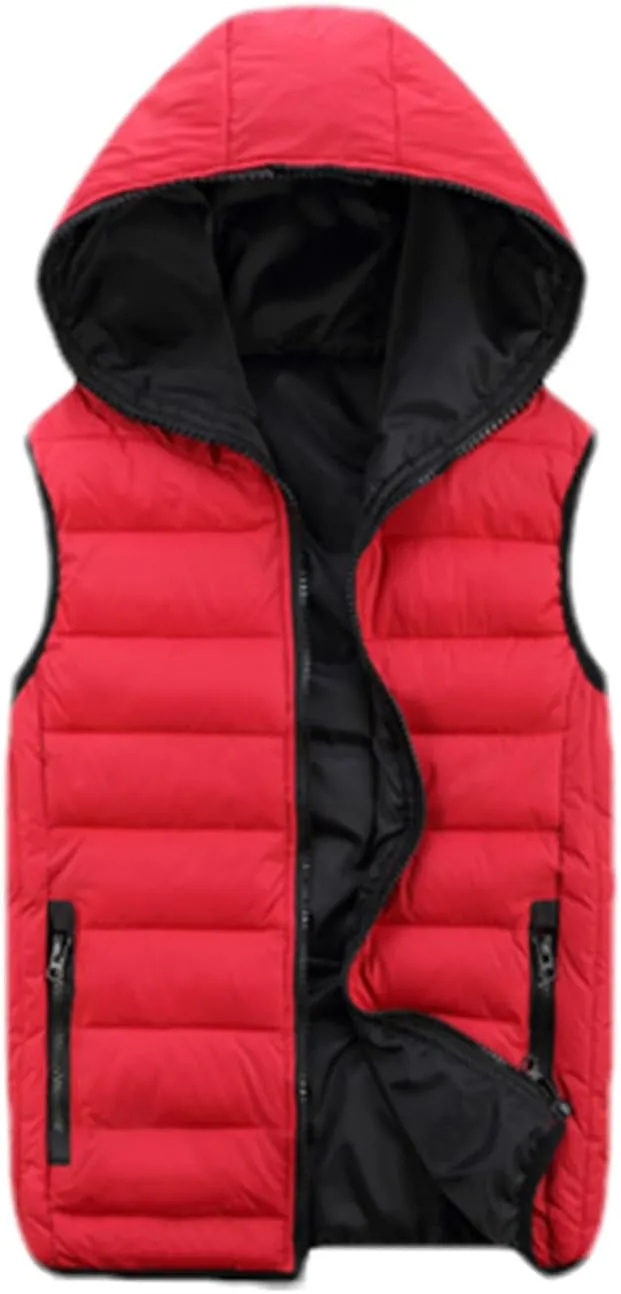 Winter Mens Jacket Sleeveless Vest Male Cotton-Padded Thicken Vest Men Waistcoat Jackets Clothing