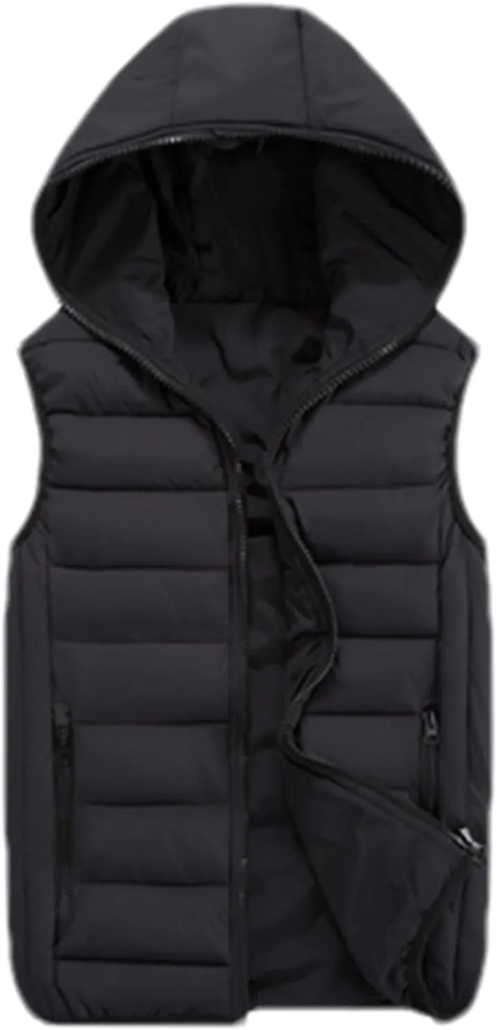 Winter Mens Jacket Sleeveless Vest Male Cotton-Padded Thicken Vest Men Waistcoat Jackets Clothing