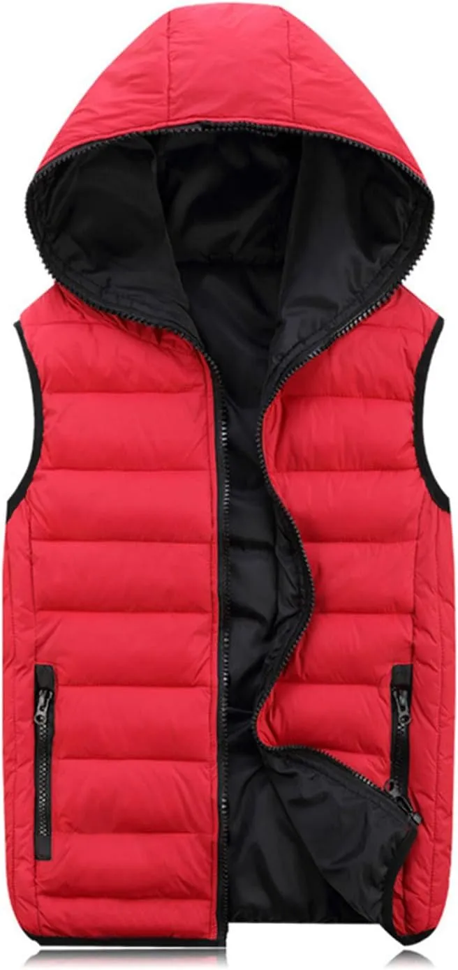 Winter Mens Jacket Sleeveless Vest Male Cotton-Padded Thicken Vest Men Waistcoat Jackets Clothing