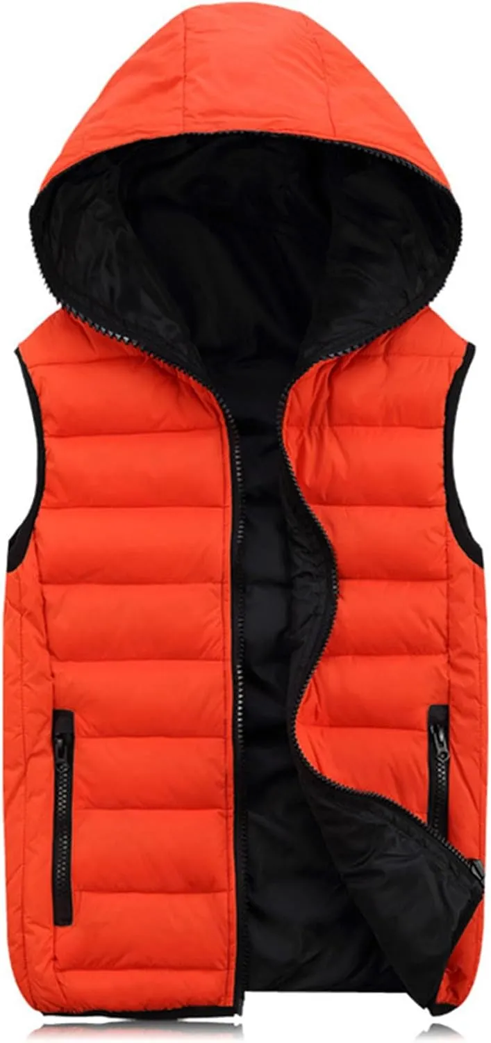 Winter Mens Jacket Sleeveless Vest Male Cotton-Padded Thicken Vest Men Waistcoat Jackets Clothing