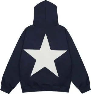 Women Graphic Oversized Hoodie Y2k Teen Girls Preppy Sweatshirt Long Sleeve Hooded Pullover Sweaters Aesthetic