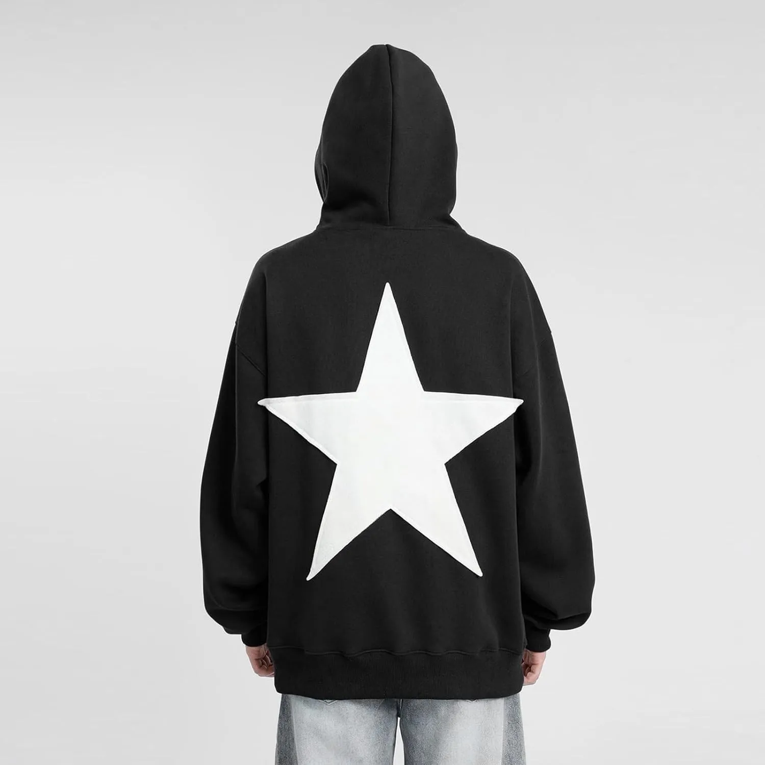 Women Graphic Oversized Hoodie Y2k Teen Girls Preppy Sweatshirt Long Sleeve Hooded Pullover Sweaters Aesthetic