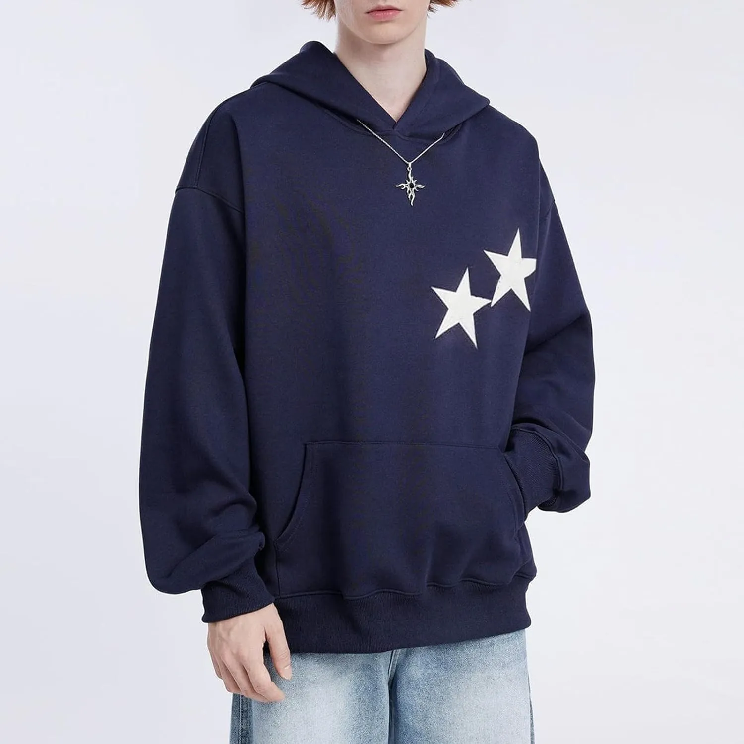Women Graphic Oversized Hoodie Y2k Teen Girls Preppy Sweatshirt Long Sleeve Hooded Pullover Sweaters Aesthetic