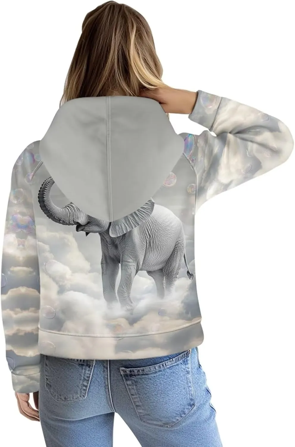 Womens 1/2 Zip Hoodie Crop Sweatshirt Long Sleeve Pullover Top Oversized Jacket Fall Fashion Outfit S-2XL