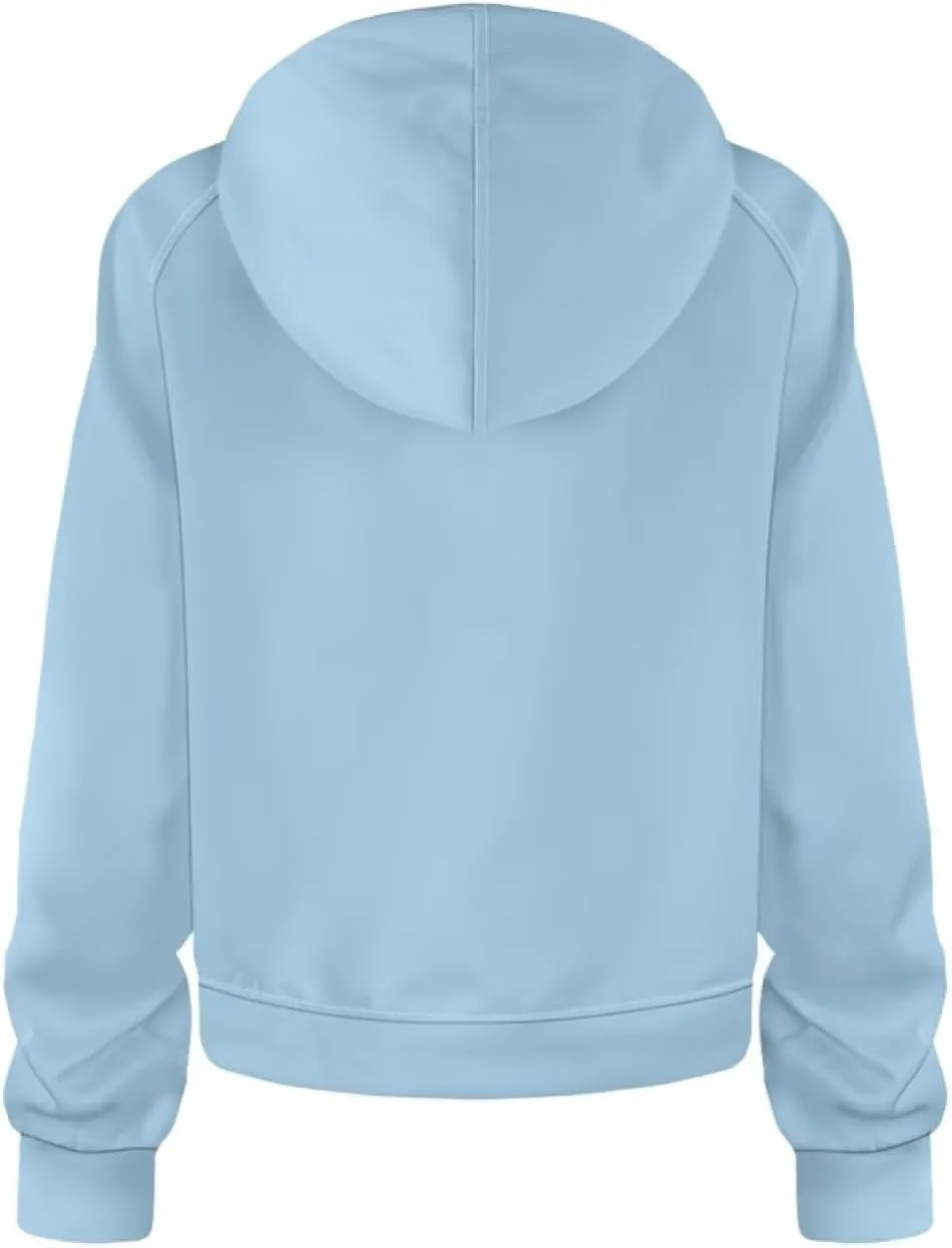Womens 1/2 Zip Hoodie Crop Sweatshirt Long Sleeve Pullover Top Oversized Jacket Fall Fashion Outfit S-2XL