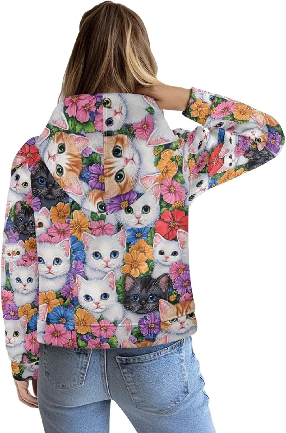 Womens 1/2 Zip Hoodie Crop Sweatshirt Long Sleeve Pullover Top Oversized Jacket Fall Fashion Outfit S-2XL