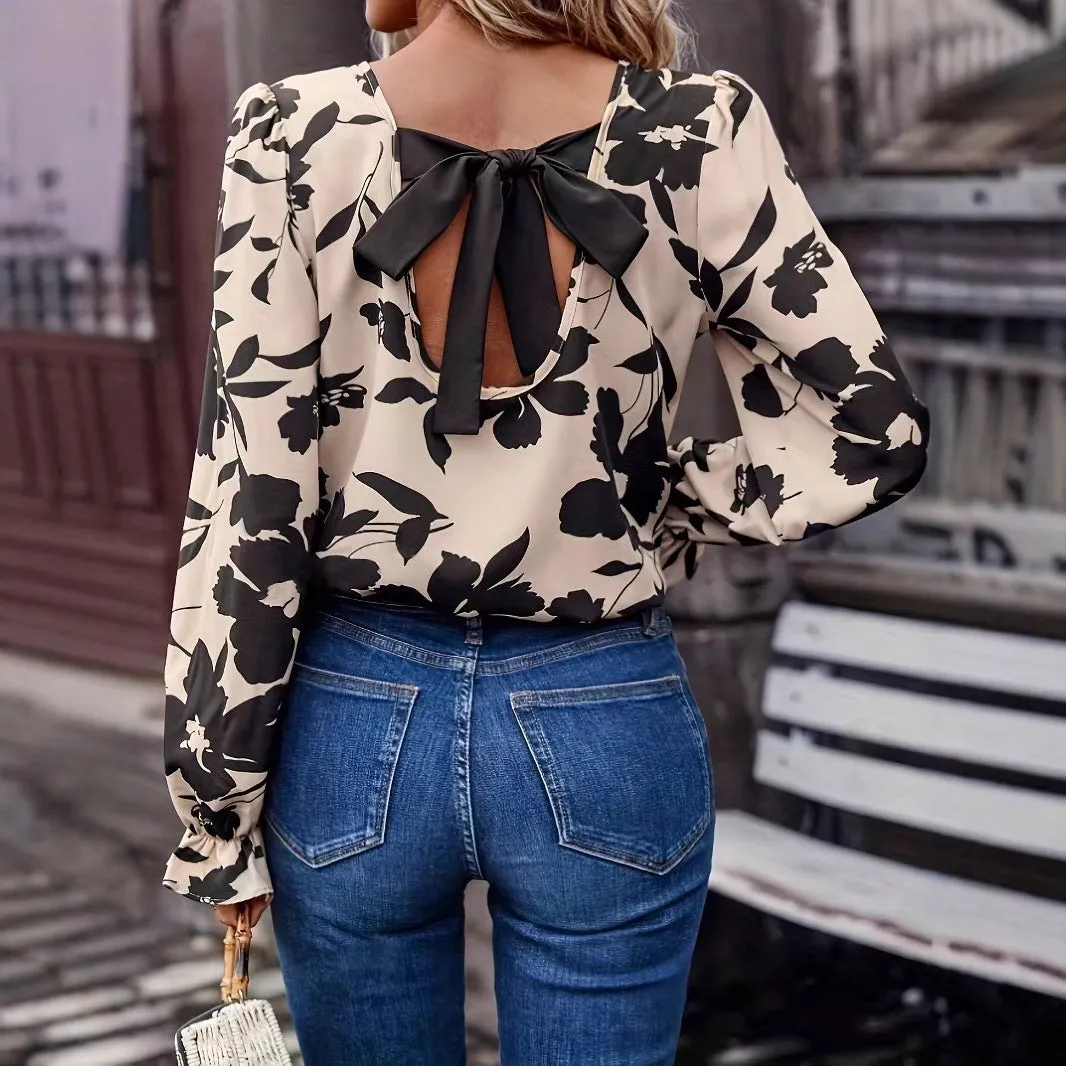 Women's Backless Slingback Shirt