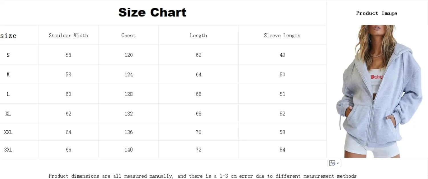 Womens Fashion Jackets Oversized Casual Sweaters Womens Zipper Hoodies Fall Long Sleeve Sweatshirts