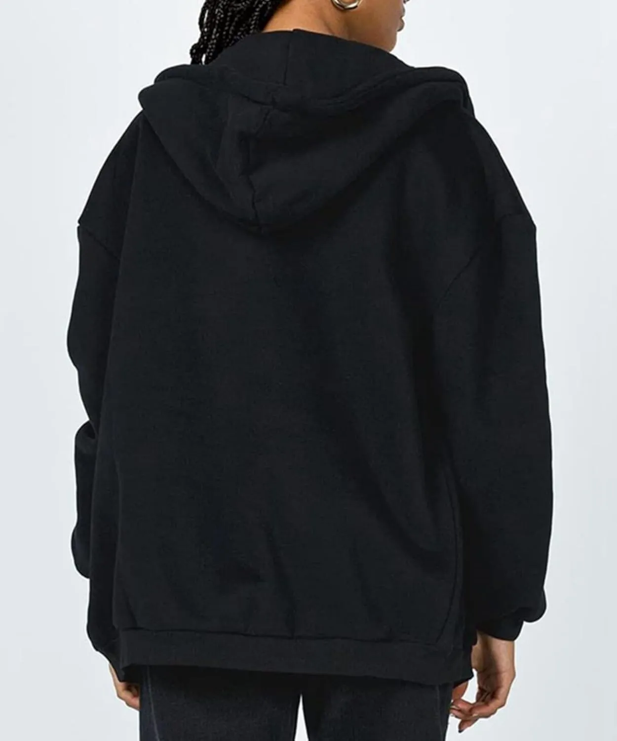 Womens Fashion Jackets Oversized Casual Sweaters Womens Zipper Hoodies Fall Long Sleeve Sweatshirts