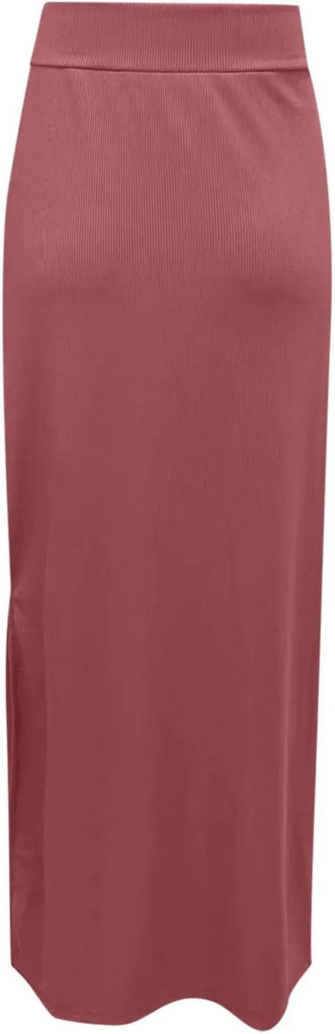 Women's High Waisted Stretch Wrap Hip Maxi Skirts Side Split Bodycon Pencil Skirt Versatile Casual Fashion Skirt