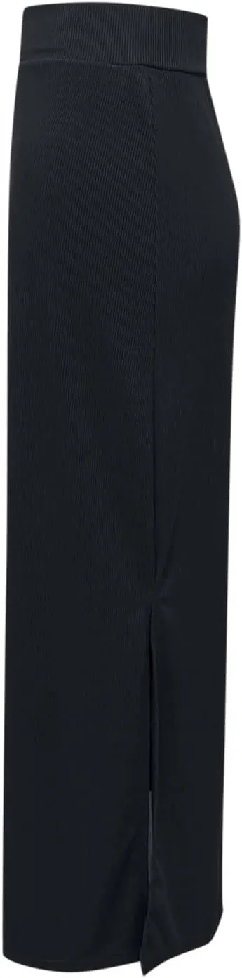 Women's High Waisted Stretch Wrap Hip Maxi Skirts Side Split Bodycon Pencil Skirt Versatile Casual Fashion Skirt