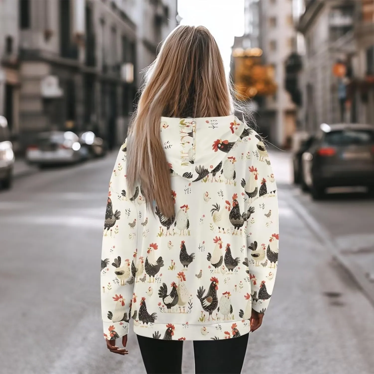 Womens Hoodie Oversized Sweatshirt Causal Long Sleeve Hoodie Fall Clothes Plus Size Sports Loose Pullover Sweaters