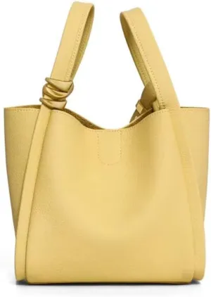 Women's Leather Shoulder Crossbody Bag Bucket Handbag Versatile Hobo Hand Carry Handle Casual Chic Stylish Elegant Luxury