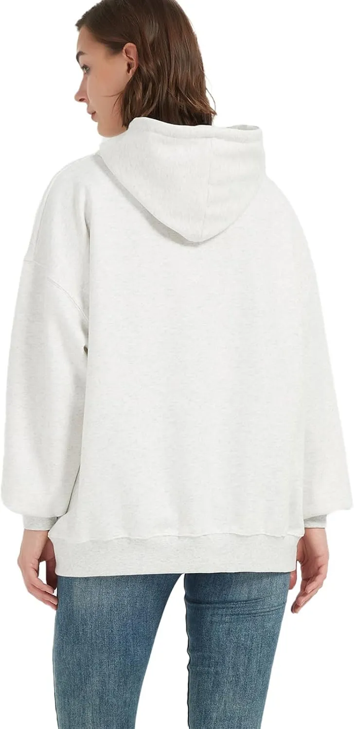 Womens Oversized Graphic Sweatshirts Hoodies Long Sleeve Crew Neck Pullover Sweaters Casual Comfy Fall Fashion Outfits