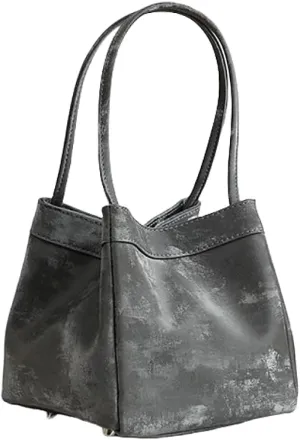 Women's Silk Bucket Box Bag Shoulder Crossbody Underarm Bag Versatile Handbag Hobo Chic Stylish Vintage Large Capacity