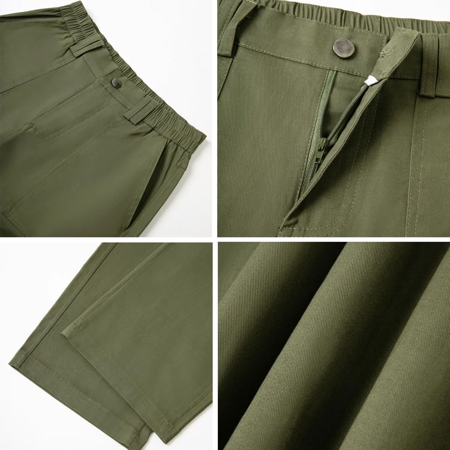WZIKAI Cargo Pants for Women High Waisted Casual Pants Baggy Wide Leg Trousers Y2K Streetwear with 6 Pockets