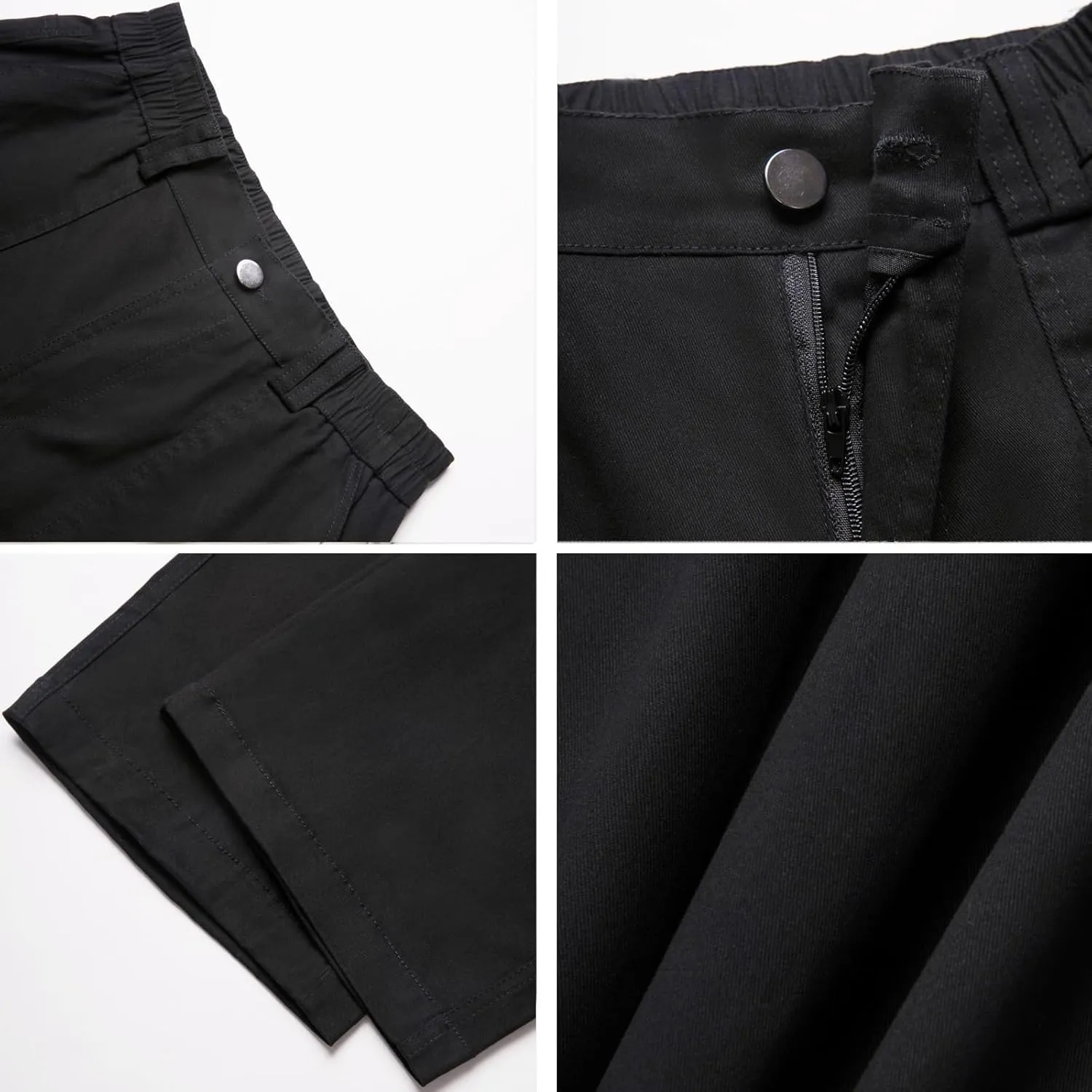 WZIKAI Cargo Pants for Women High Waisted Casual Pants Baggy Wide Leg Trousers Y2K Streetwear with 6 Pockets